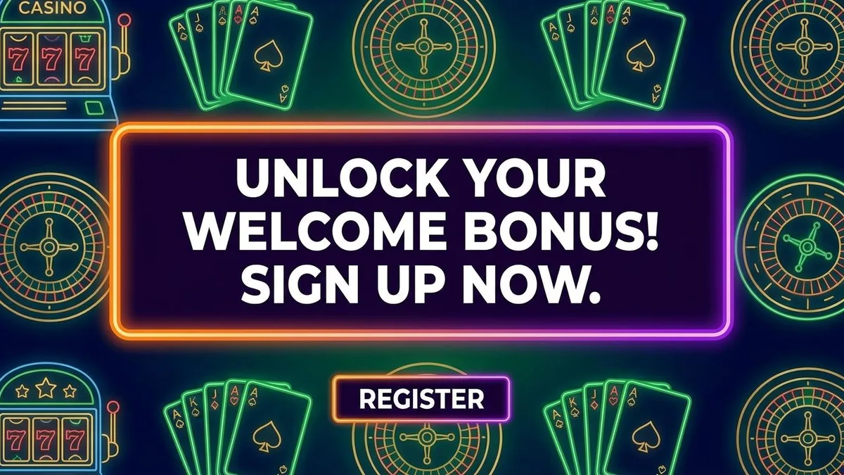 Registreren met bonus